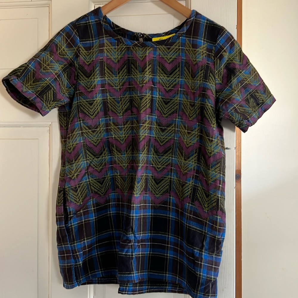 Roberta roller rabbit, women’s medium flannel top